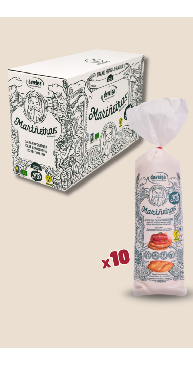 Comprar Tostas de pan "MARIÑEIRAS" BIO con aceite de oliva virgen extra