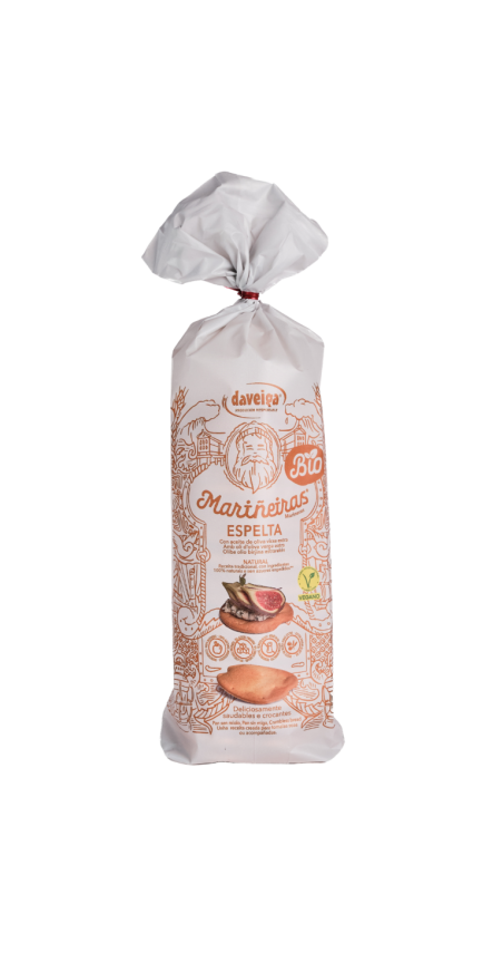 Tostas de pan MARIÑEIRAS Bio de espelta 100%
