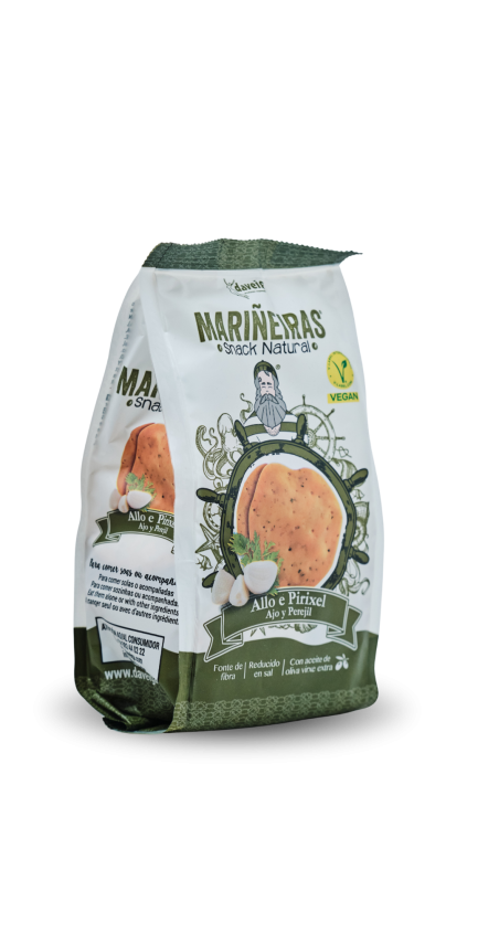 Snack MARIÑEIRAS con ajo y perejil.
