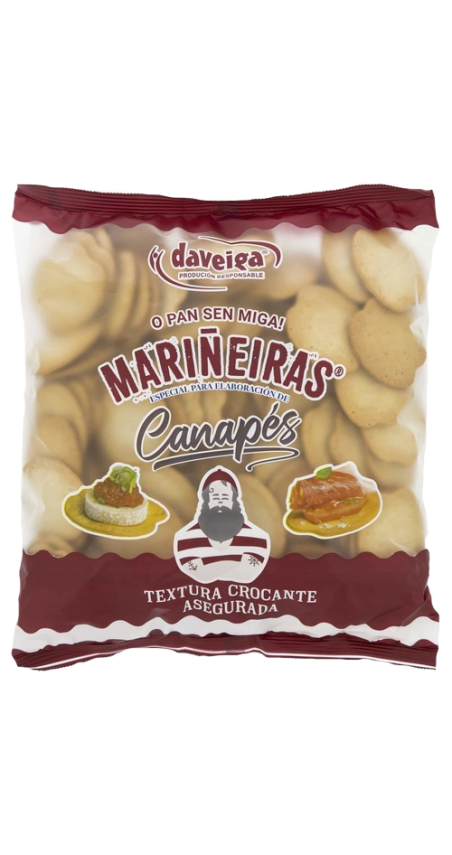 Comprar Tostas de pan "MARIÑEIRAS" especial canapé.