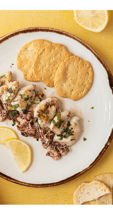 Comprar Tostas de pan "MARIÑEIRAS" con semillas de Lino.
