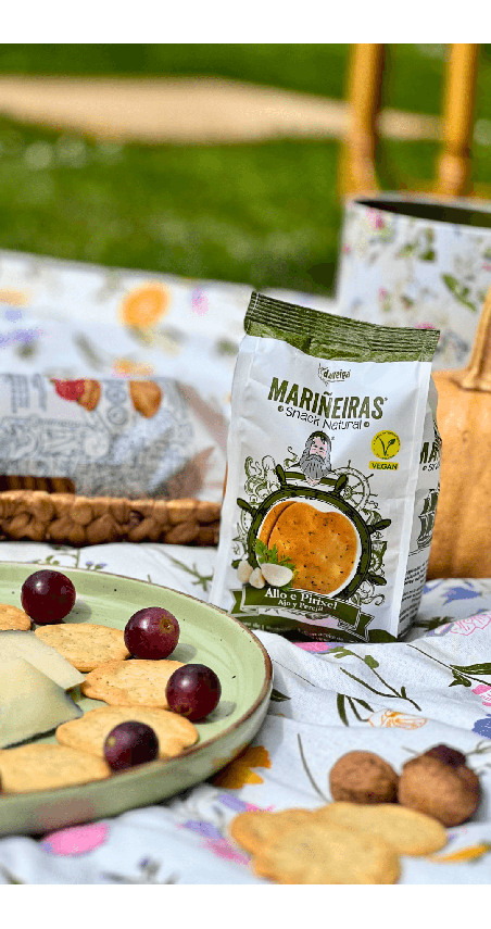 Comprar Tostas de pan "MARIÑEIRAS" con ajo y perejil.